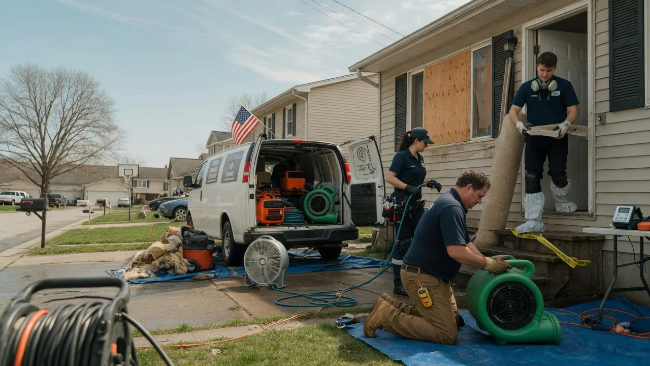 Water Damage Restoration in Shelbina, MO near me